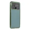 Xiaomi Redmi 10c Kılıf Razer Lensli Silikon - Yeşil