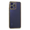 Xiaomi Redmi 12 Kılıf Razer Lensli Silikon - Gold