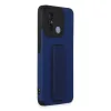 Xiaomi Redmi 12c Kılıf Mega Standlı Silikon - Mavi