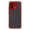 Xiaomi Redmi 12c Kılıf Montreal Silikon Kapak - Kırmızı