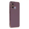 Xiaomi Redmi 12c Kılıf Volet Silikon - Mor