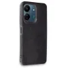 Xiaomi Redmi 13c Kılıf Loop Deri Silikon - Siyah