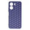 Xiaomi Redmi 13c Kılıf Petek Silikon Kapak - Lacivert