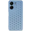 Xiaomi Redmi 13c Kılıf Petek Silikon Kapak - Mavi
