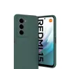 Xiaomi Redmi 15 4g Auto Focus Karbon Kapak - Koyu Yeşil