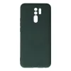 Xiaomi Redmi 9 Kılıf Nano İçi Kadife Silikon - Koyu Yeşil