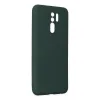 Xiaomi Redmi 9 Kılıf Nano İçi Kadife Silikon - Koyu Yeşil