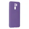 Xiaomi Redmi 9 Kılıf Nano İçi Kadife Silikon - Mor