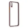 Xiaomi Redmi 9a Kılıf Miami Şeffaf Silikon - Açık Mor