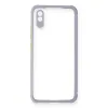Xiaomi Redmi 9a Kılıf Miami Şeffaf Silikon - Lila