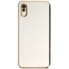 Xiaomi Redmi 9a Kılıf Volet Silikon - Beyaz