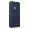 Xiaomi Redmi 9c Kılıf Kelvin Kartvizitli Silikon - Lacivert