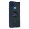 Xiaomi Redmi 9c Kılıf Montreal Yüzüklü Silikon Kapak - Lacivert