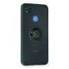 Xiaomi Redmi 9c Kılıf Montreal Yüzüklü Silikon Kapak - Yeşil