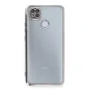 Xiaomi Redmi 9c Kılıf Razer Lensli Silikon - Gümüş