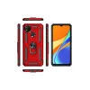 Xiaomi Redmi 9c Kılıf Sofya Yüzüklü Silikon Kapak - Rose