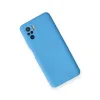 Xiaomi Redmi Note 10 Kılıf Nano İçi Kadife Silikon - Mavi