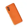 Xiaomi Redmi Note 10 Kılıf Nano İçi Kadife Silikon - Turuncu