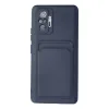 Xiaomi Redmi Note 10 Pro Kılıf Kelvin Kartvizitli Silikon - Lacivert