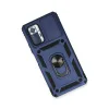 Xiaomi Redmi Note 10 Pro Kılıf Pars Lens Yüzüklü Silikon - Lacivert