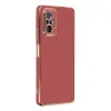 Xiaomi Redmi Note 10 Pro Kılıf Volet Silikon - Kırmızı