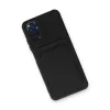 Xiaomi Redmi Note 11 Kılıf Kelvin Kartvizitli Silikon - Siyah
