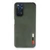 Xiaomi Redmi Note 11 Kılıf Loop Deri Silikon - Yeşil