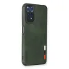 Xiaomi Redmi Note 11 Kılıf Loop Deri Silikon - Yeşil