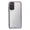 Xiaomi Redmi Note 11 Kılıf Razer Lensli Silikon - Mor