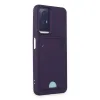 Xiaomi Redmi Note 11s Kılıf Kelvin Kartvizitli Silikon - Derin Mor