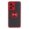 Xiaomi Redmi Note 12 Pro 5g Kılıf Montreal Yüzüklü Silikon Kapak - Kırmızı