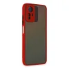 Xiaomi Redmi Note 12s Kılıf Montreal Silikon Kapak - Kırmızı