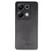 Xiaomi Redmi Note 13 4g Kılıf Loop Deri Silikon - Siyah