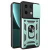Xiaomi Redmi Note 13 Pro 4g Pars Lens Yüzüklü Silikon - Yeşil
