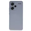 Xiaomi Redmi Note 13 Pro Plus Kılıf Nano İçi Kadife Silikon - Gri