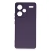 Xiaomi Redmi Note 13 Pro Plus Kılıf Nano İçi Kadife Silikon - Mor