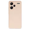 Xiaomi Redmi Note 13 Pro Plus Kılıf Nano İçi Kadife Silikon - Pudra