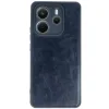 Xiaomi Redmi Note 14 4g Kılıf Aras Deri Kapak - Lacivert