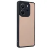 Xiaomi Redmi Note 14 4g Kılıf Aras Deri Kapak - Pudra
