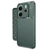 Xiaomi Redmi Note 14 4g Kılıf Auto Focus Karbon Kapak - Koyu Yeşil
