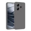 Xiaomi Redmi Note 14 4g Kılıf First Silikon - Gri