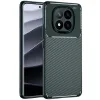 Xiaomi Redmi Note 14 Pro 4g Kılıf Auto Focus Karbon Kapak - Koyu Yeşil