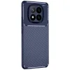 Xiaomi Redmi Note 14 Pro 4g Kılıf Auto Focus Karbon Kapak - Lacivert