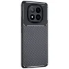 Xiaomi Redmi Note 14 Pro Plus Kılıf Auto Focus Karbon Kapak - Siyah