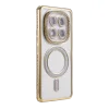 Xiaomi Redmi Note 15 4g Joke Simli Magneticsafe Kılıf - Gold