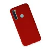 Xiaomi Redmi Note 8 Kılıf Nano İçi Kadife Silikon - Kırmızı