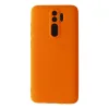 Xiaomi Redmi Note 8 Pro Kılıf First Silikon - Turuncu