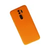 Xiaomi Redmi Note 8 Pro Kılıf First Silikon - Turuncu