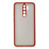 Xiaomi Redmi Note 8 Pro Kılıf Montreal Silikon Kapak - Kırmızı
