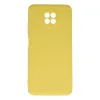 Xiaomi Redmi Note 9 5g Kılıf Nano İçi Kadife Silikon - Sarı
